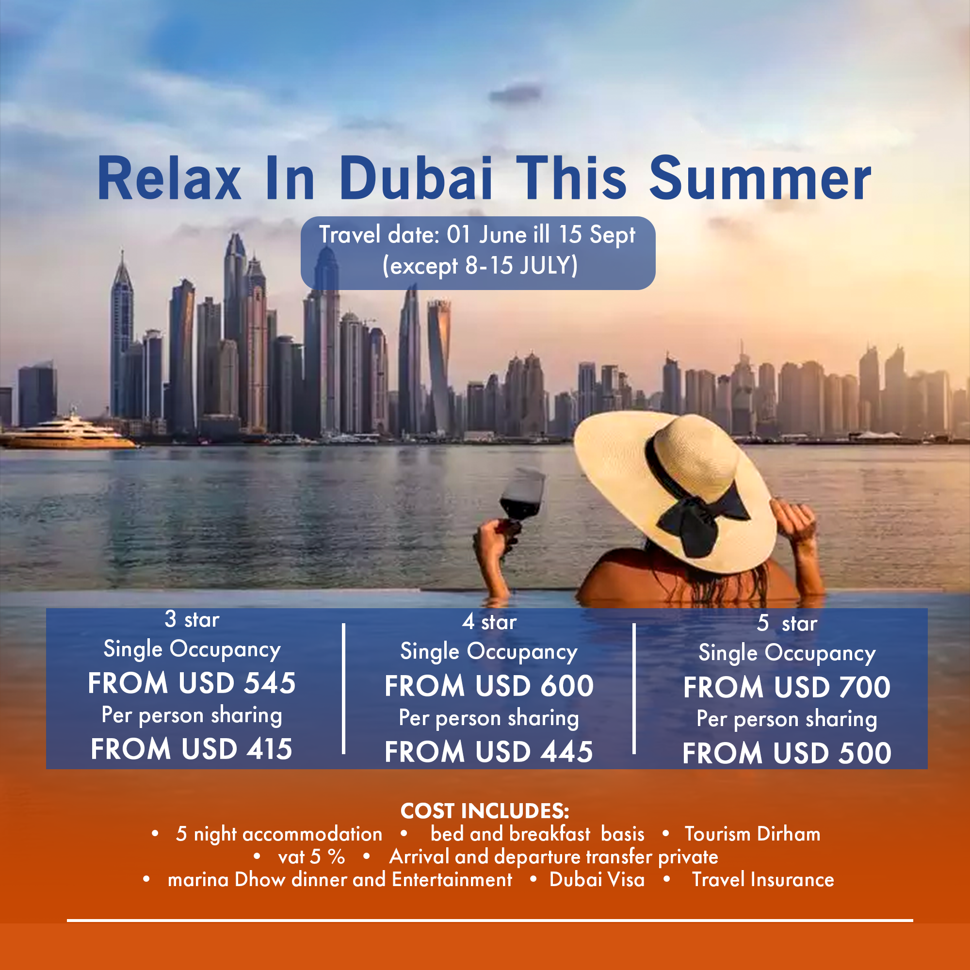 Relax In Dubai This Summer
